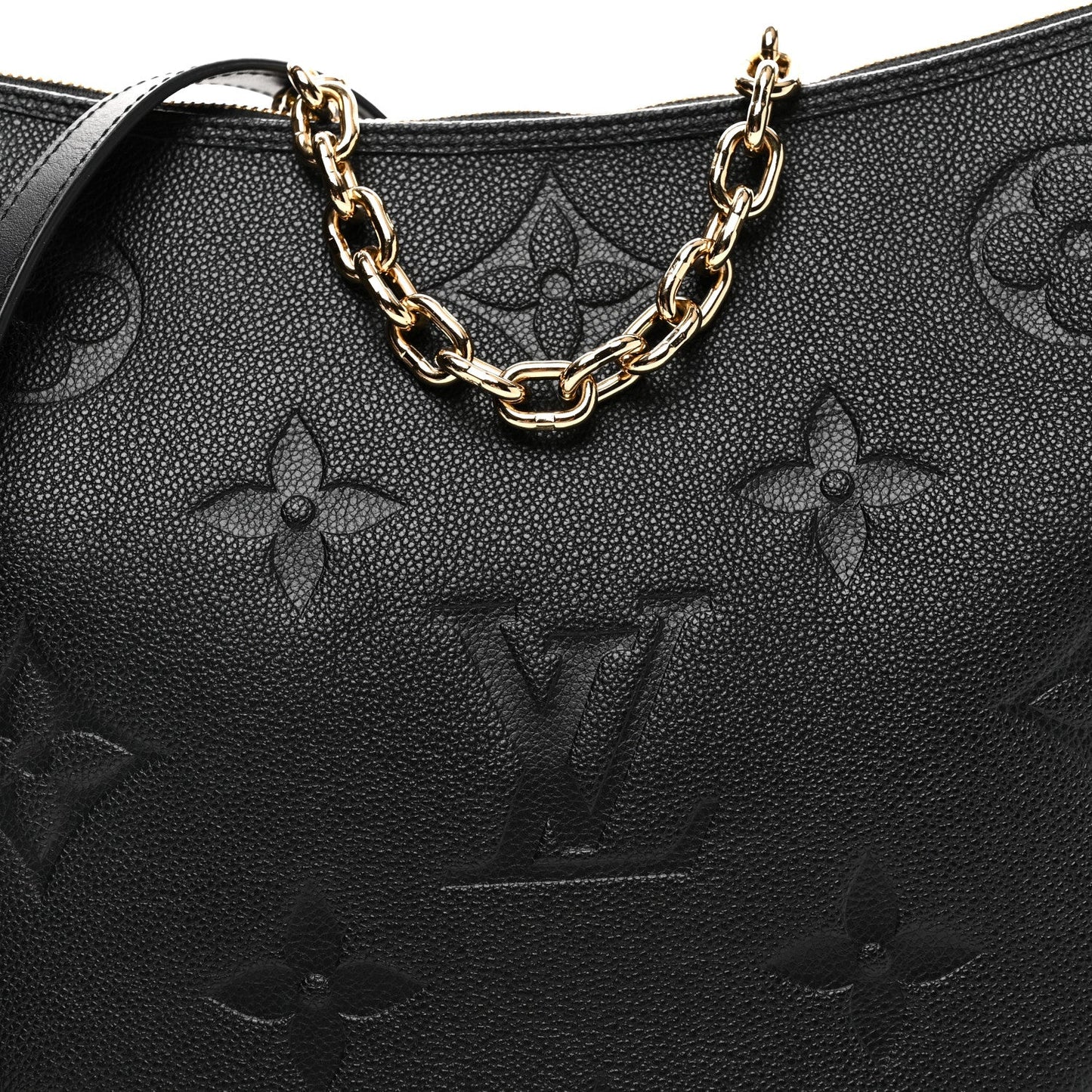 Empreinte Monogram Giant Loop Hobo Black