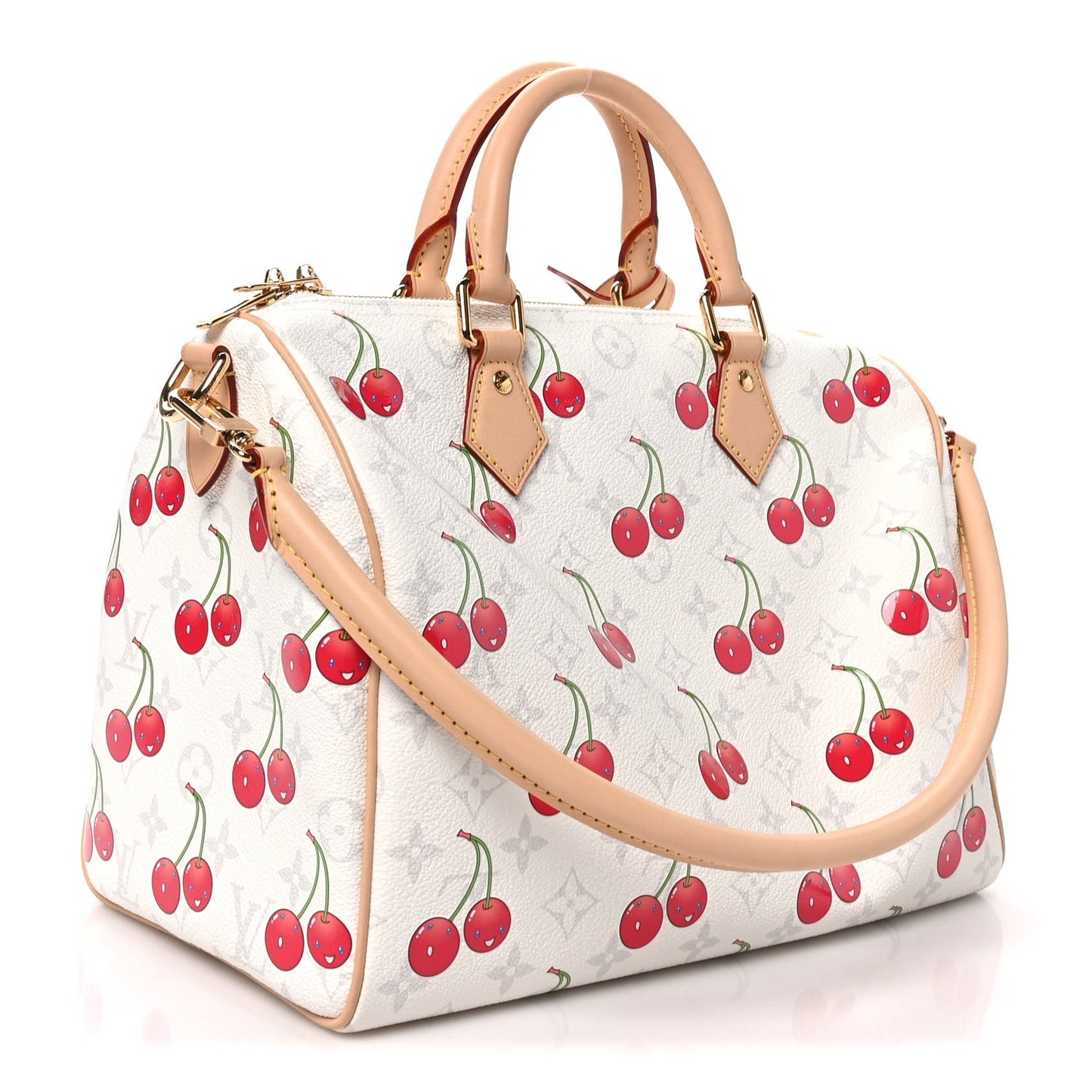 LV X TM Monogram Cerises Speedy Soft Bandouliere 30
