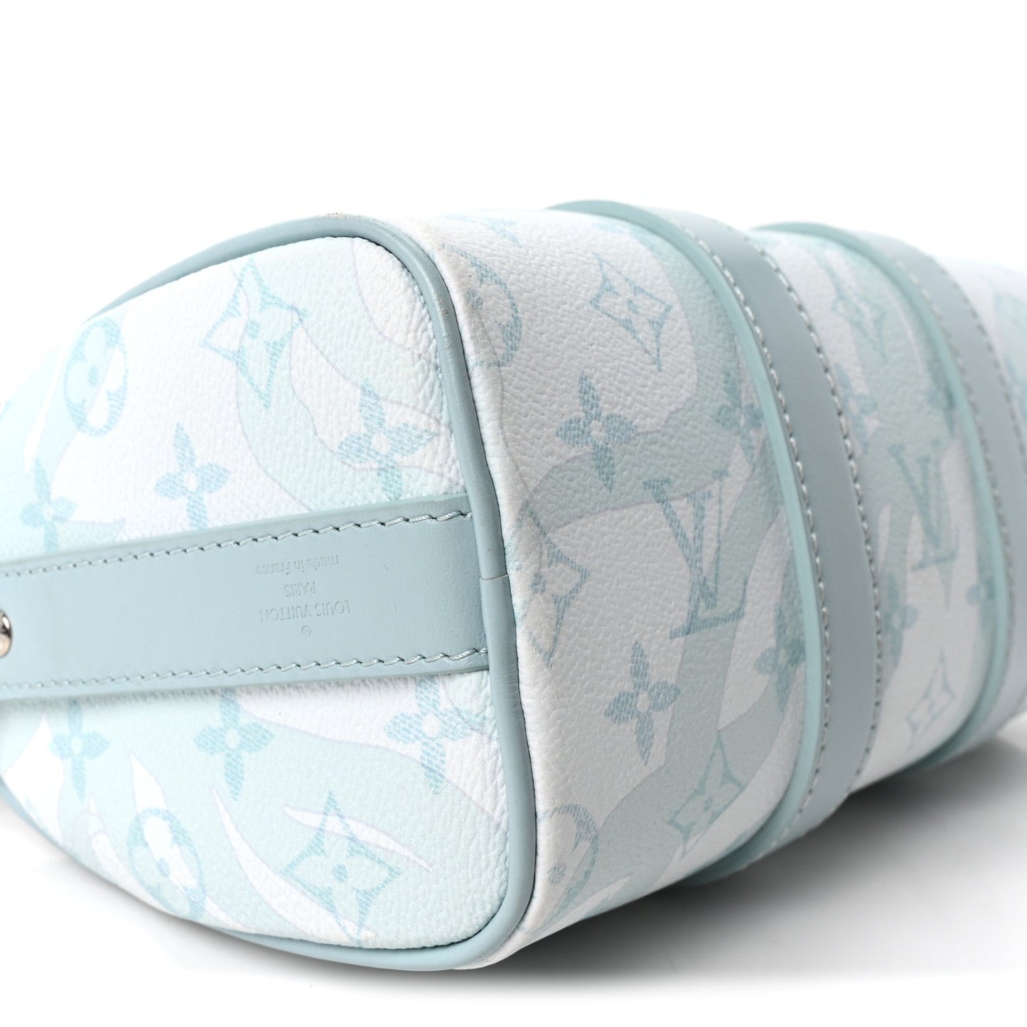 Monogram Aquagarden Keepall Bandouliere 25 Crystal Blue
