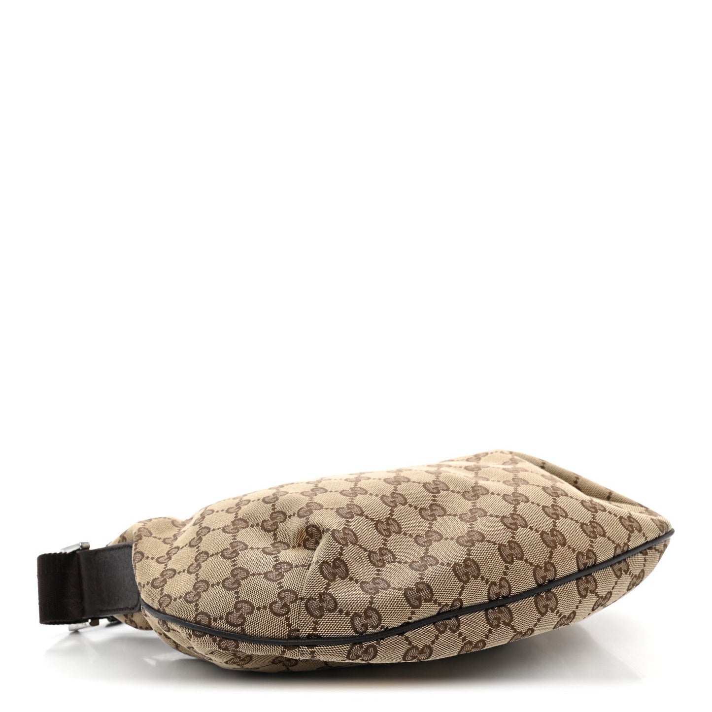 Monogram Medium Half Moon Hobo Dark Brown