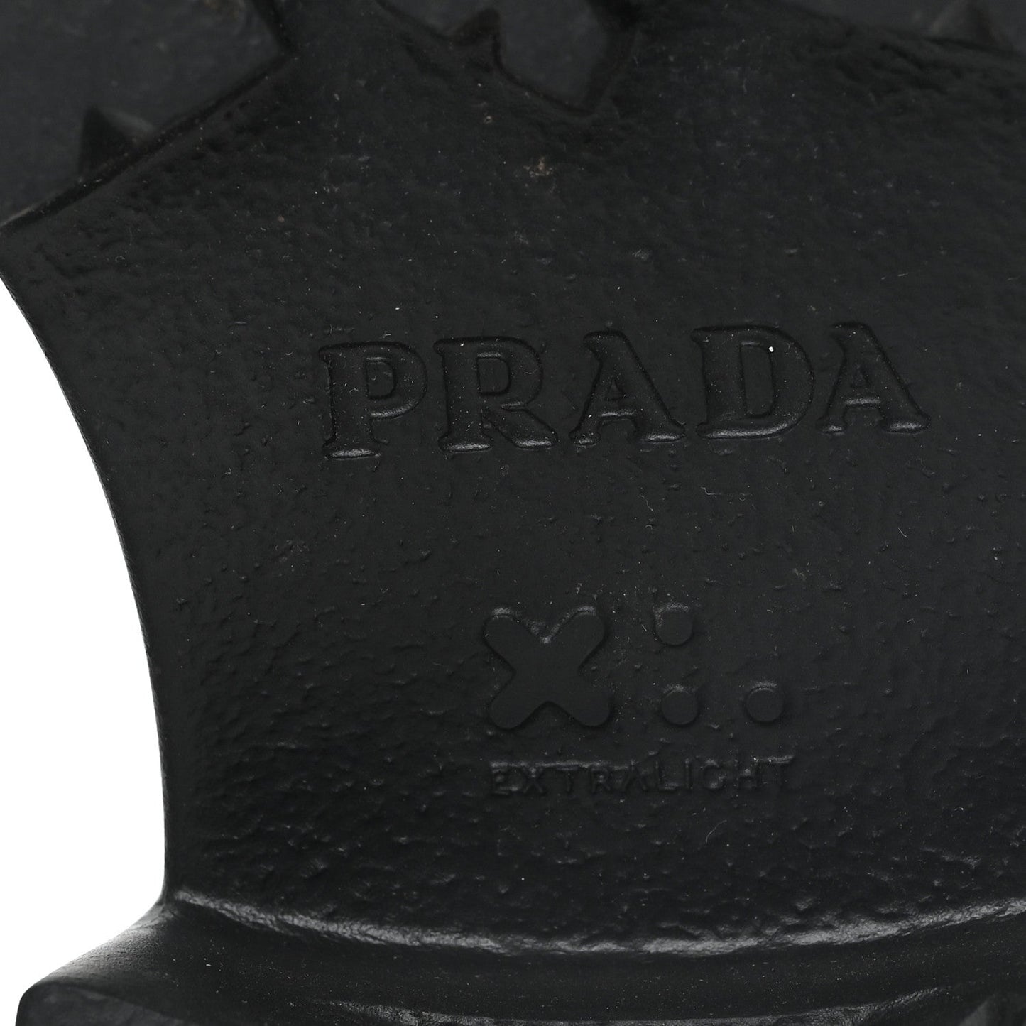 Spazzolato Rois Metal Triangle Logo Monolith 55mm Loafers 36.5 Black