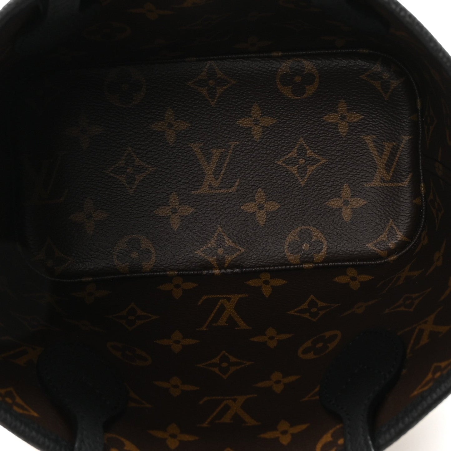 Monogram Neverfull Inside Out Bandouliere BB Black