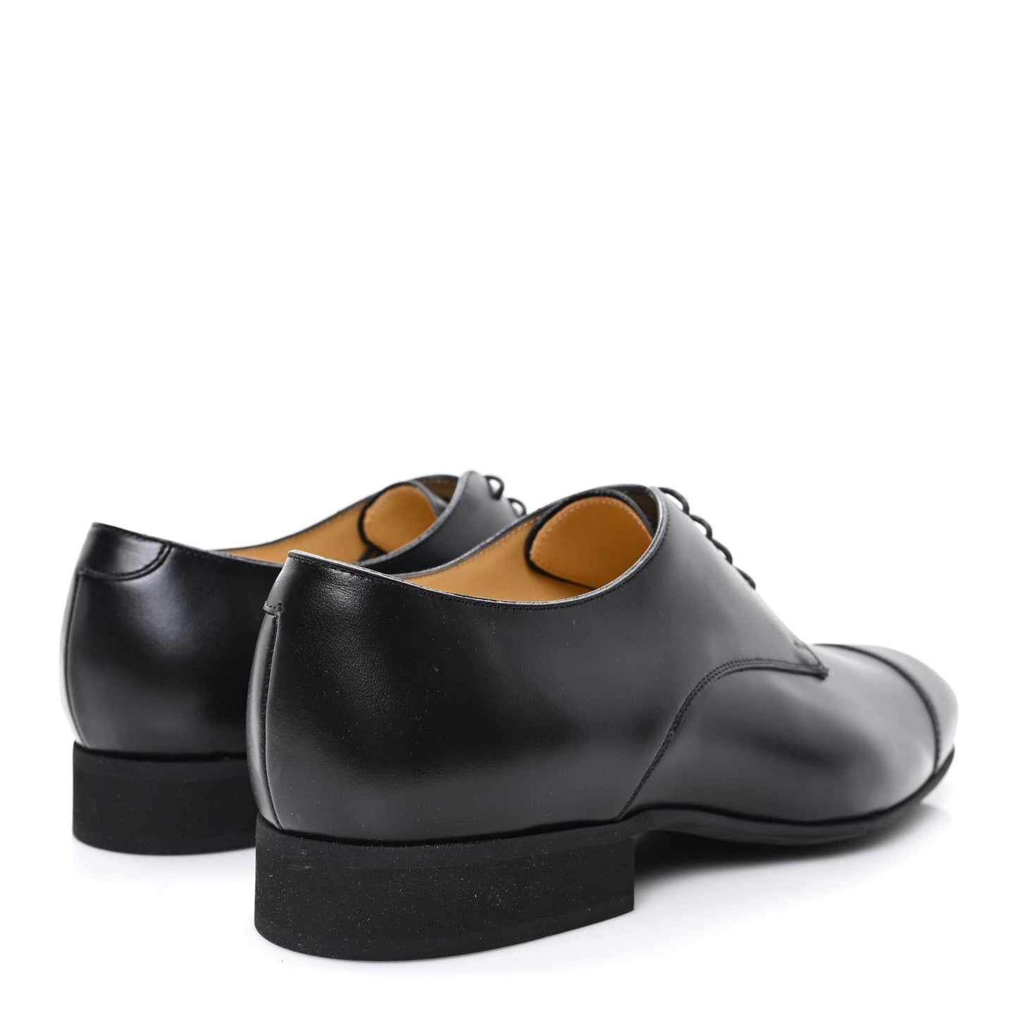 Smooth Calfskin Mens Loafers 43 Black