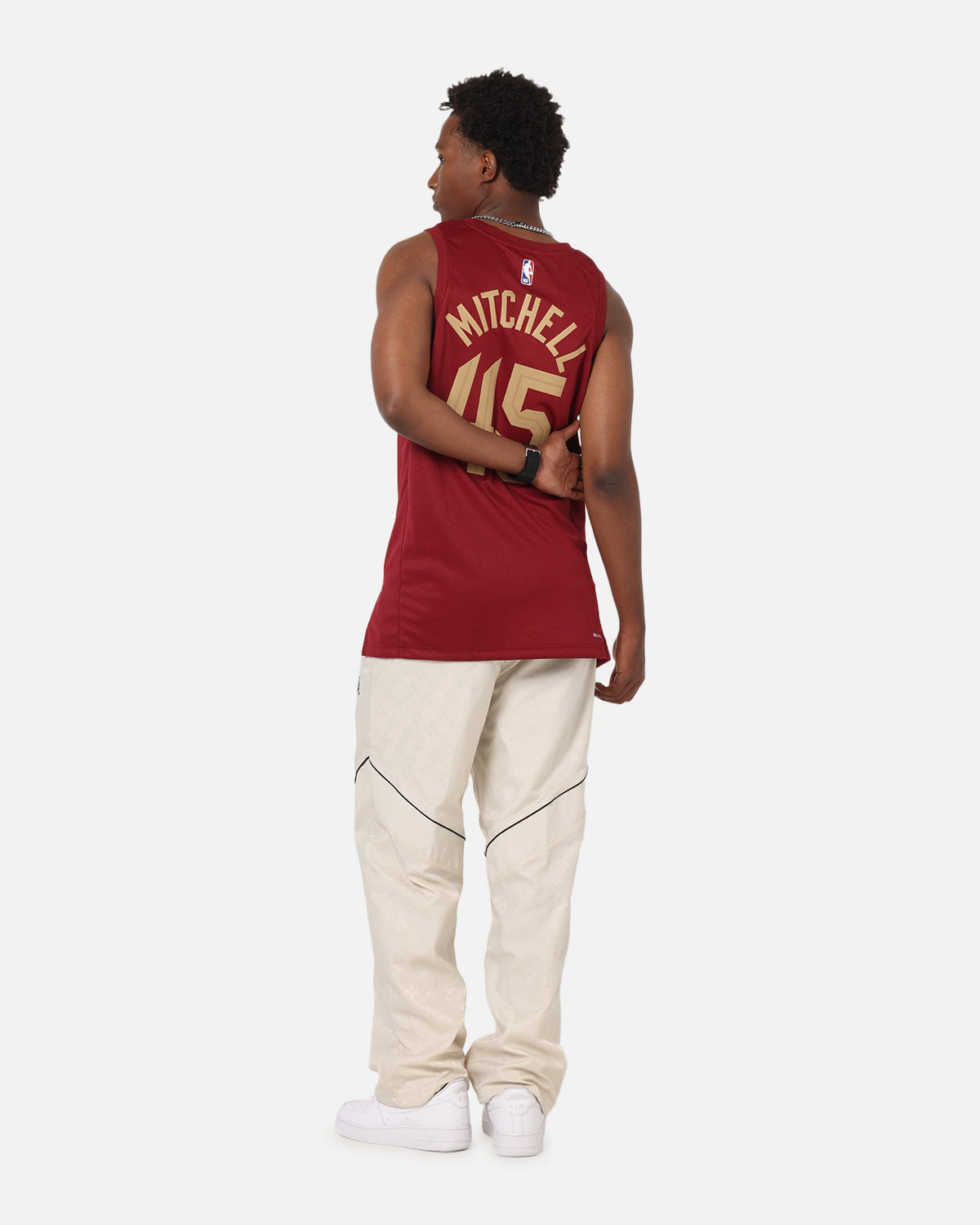 Nike Donovan Mitchell Cleveland Cavaliers #45 Icon Edition 2022/23 Nike Dri-Fit NBA Swingman Jersey Team Red