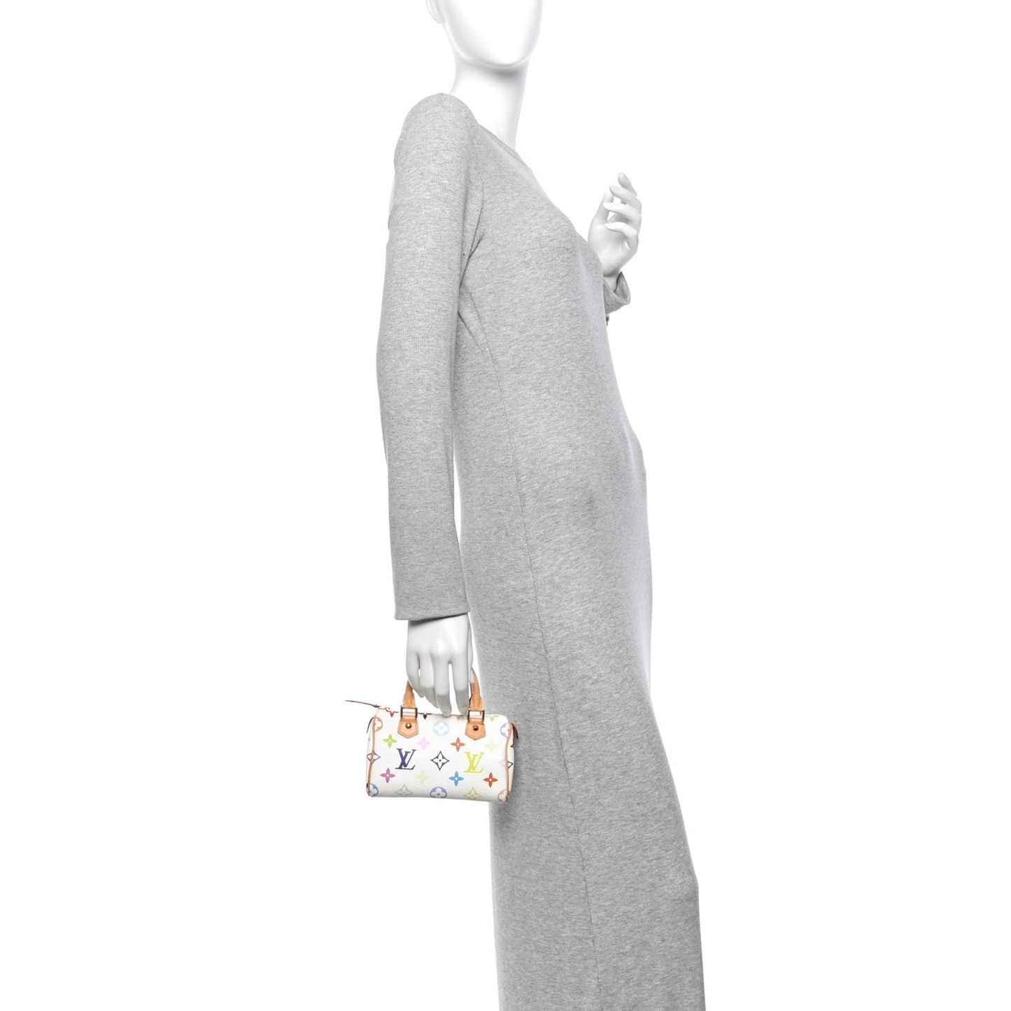 Monogram Multicolor Mini Sac HL Speedy White