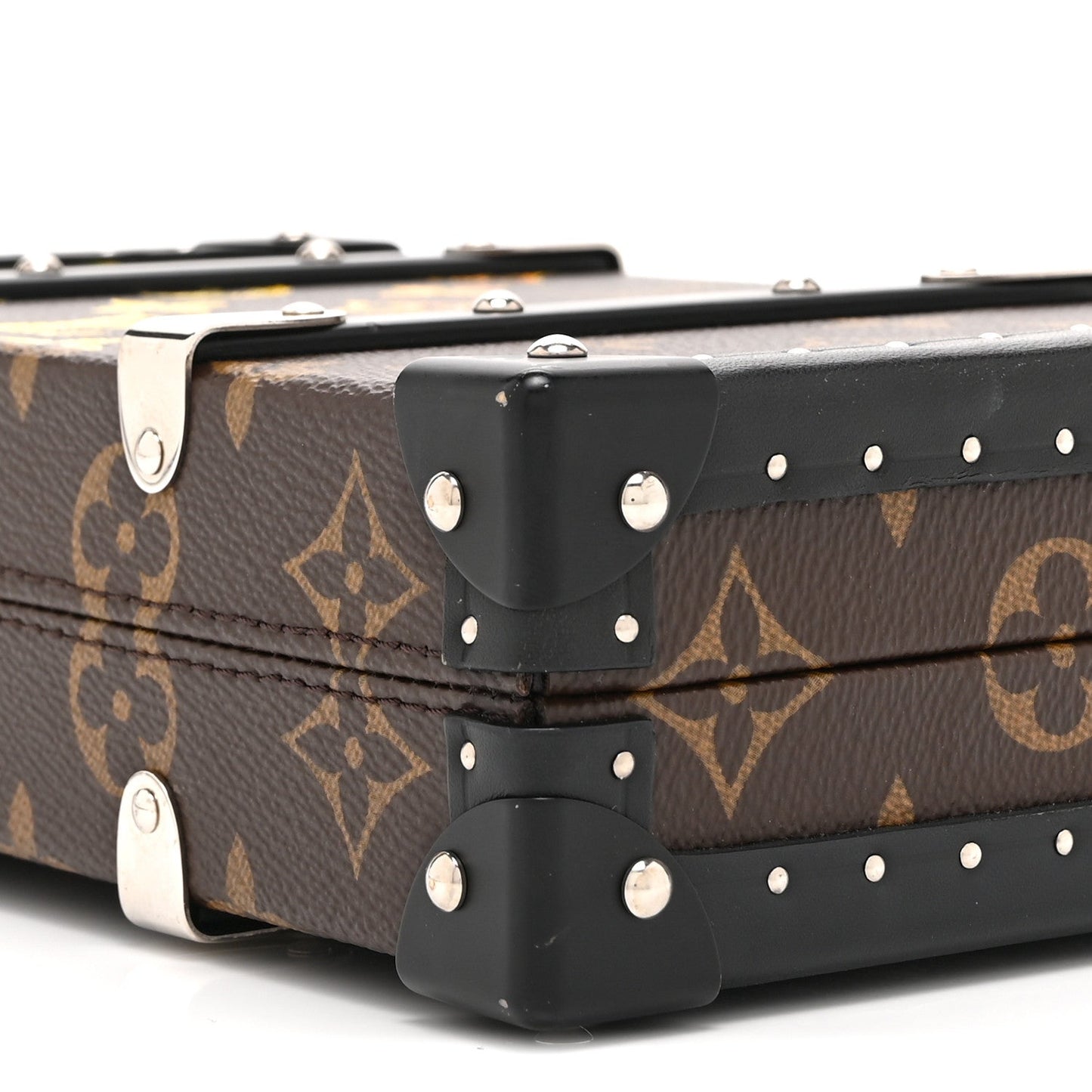 Monogram Wallet Trunk Black Multicolor