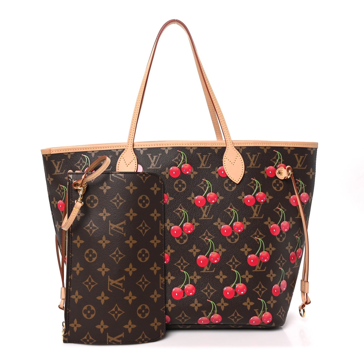 LV X TM Monogram Cerises Neverfull MM