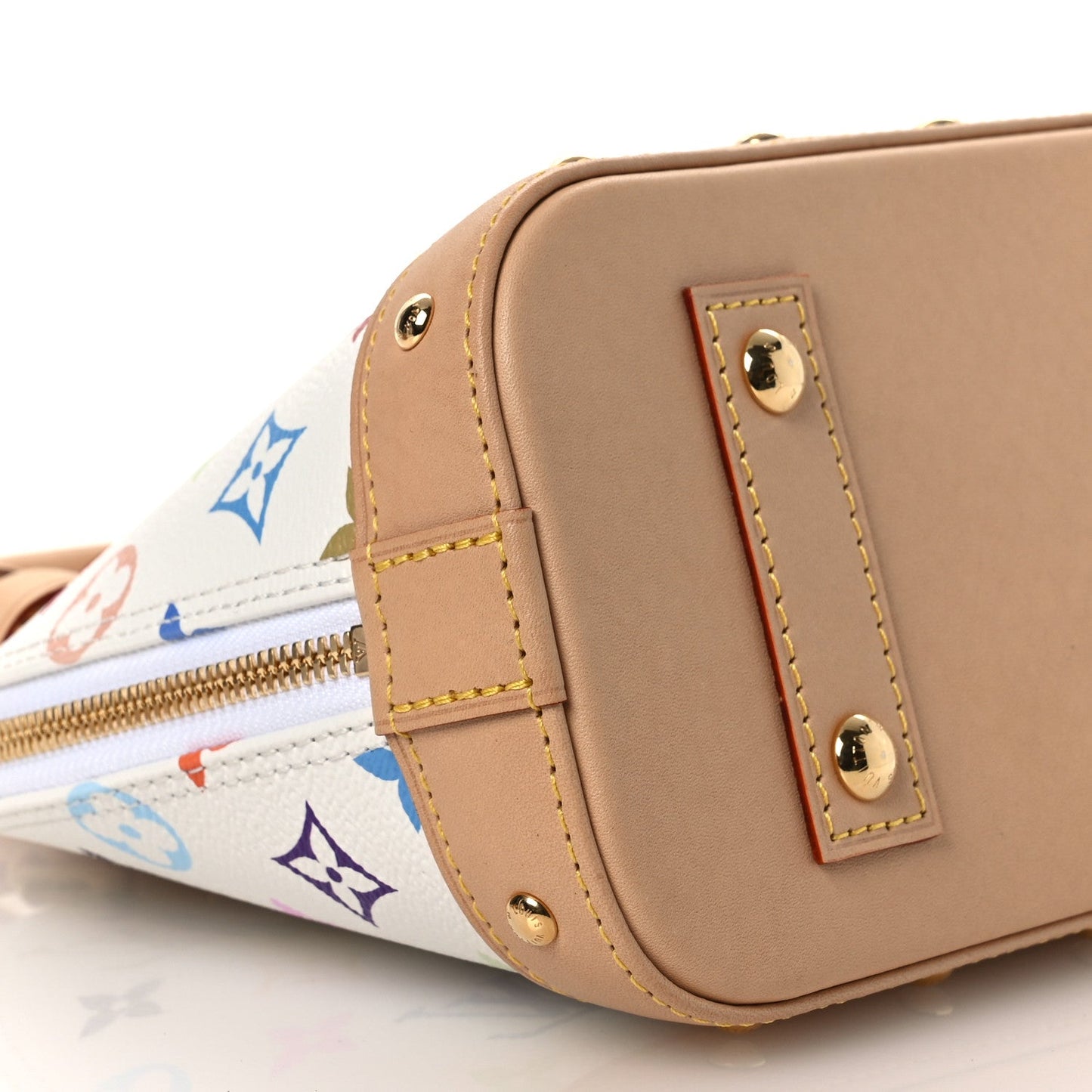 LV x TM Monogram Multicolor Alma BB White