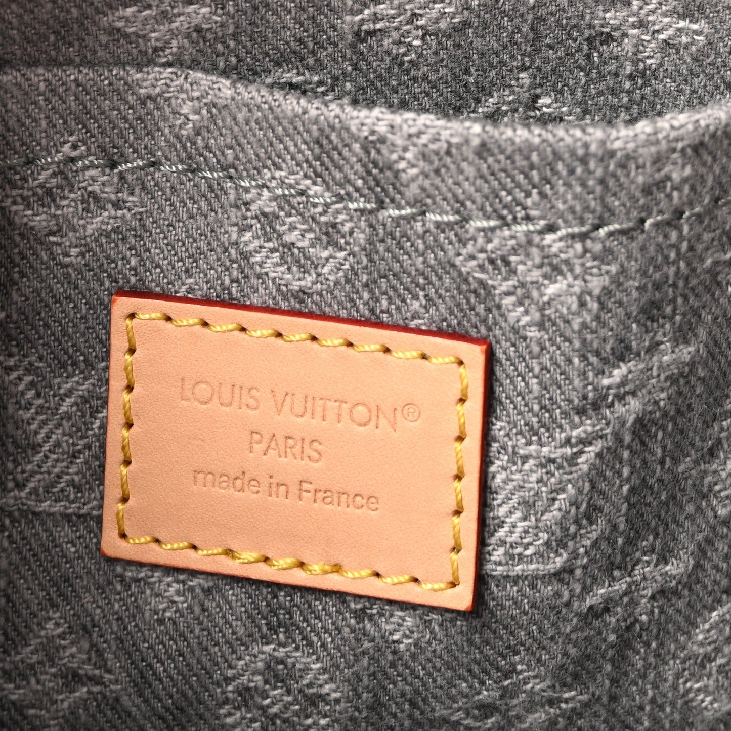 Monogram Denim Speedy Soft 30 Washed Gray