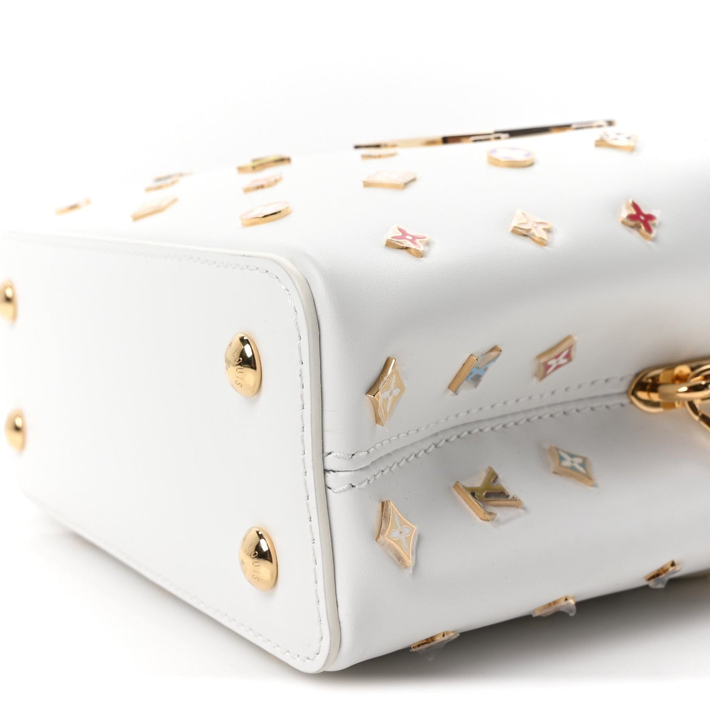 LV X TM Cowhide Mini Capucines Multicolor