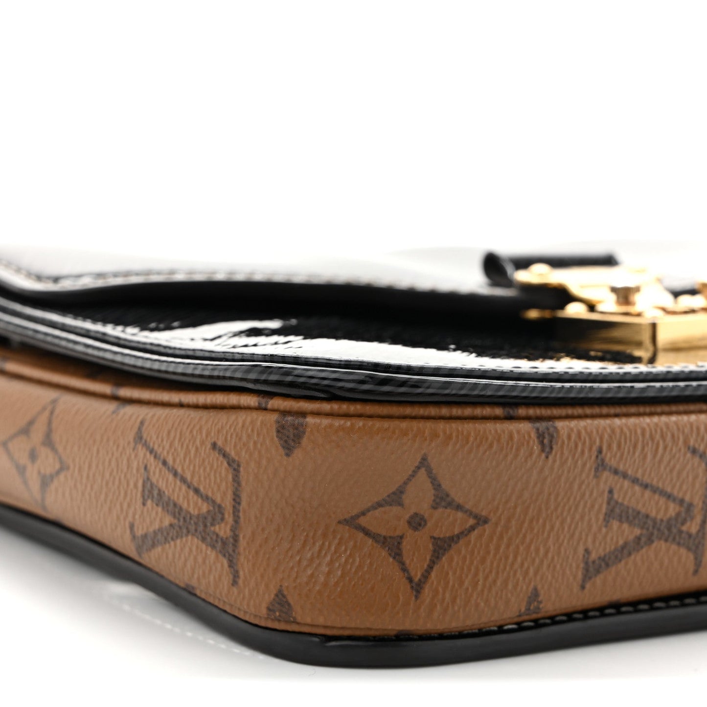 Shiny Epi Monogram Pochette Metis Mini Marine