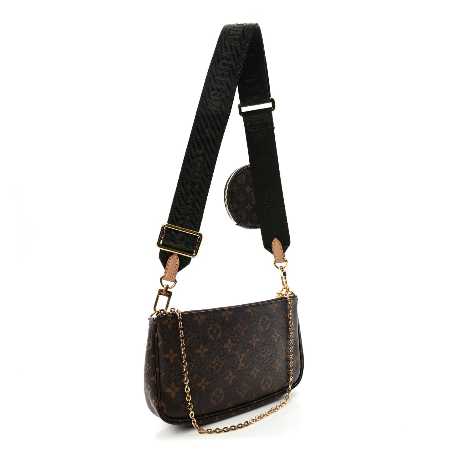 Monogram Multi Pochette Accessories Kaki