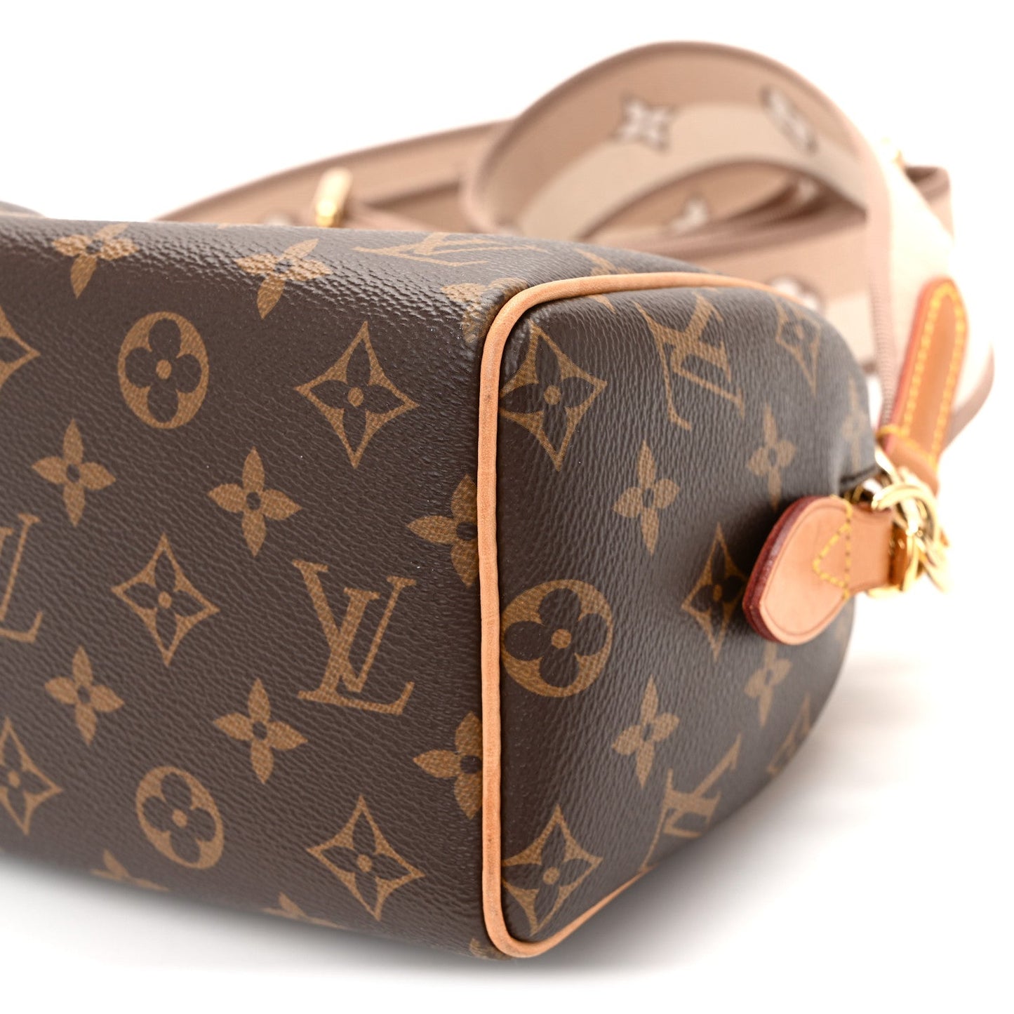 Monogram Speedy Bandouliere 20 Beige