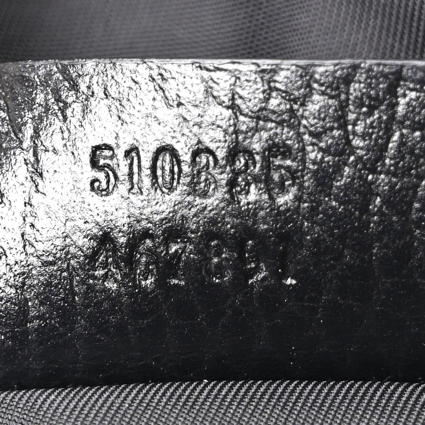 Nylon Monogram Double Buckle Flap Messenger Bag Black