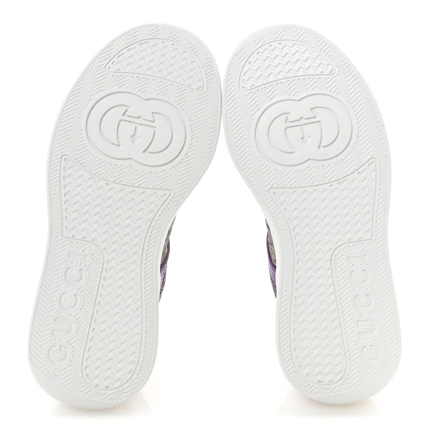 Calfskin GG Supreme Monogram Perforated Womens Platform 55mm Sneakers 35 Beige Ebony Sugar Pink Crop Shine Purple