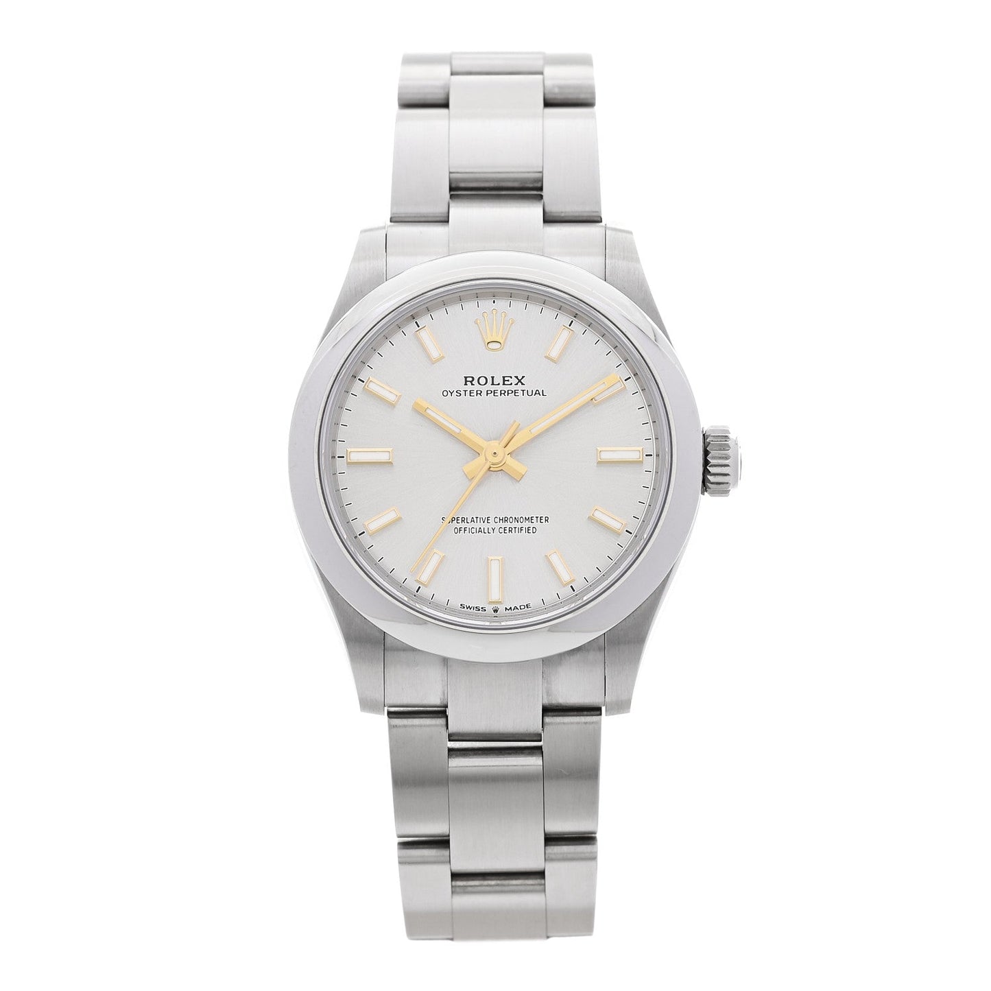 Stainless Steel 31mm Oyster Perpetual Watch Silver 277200