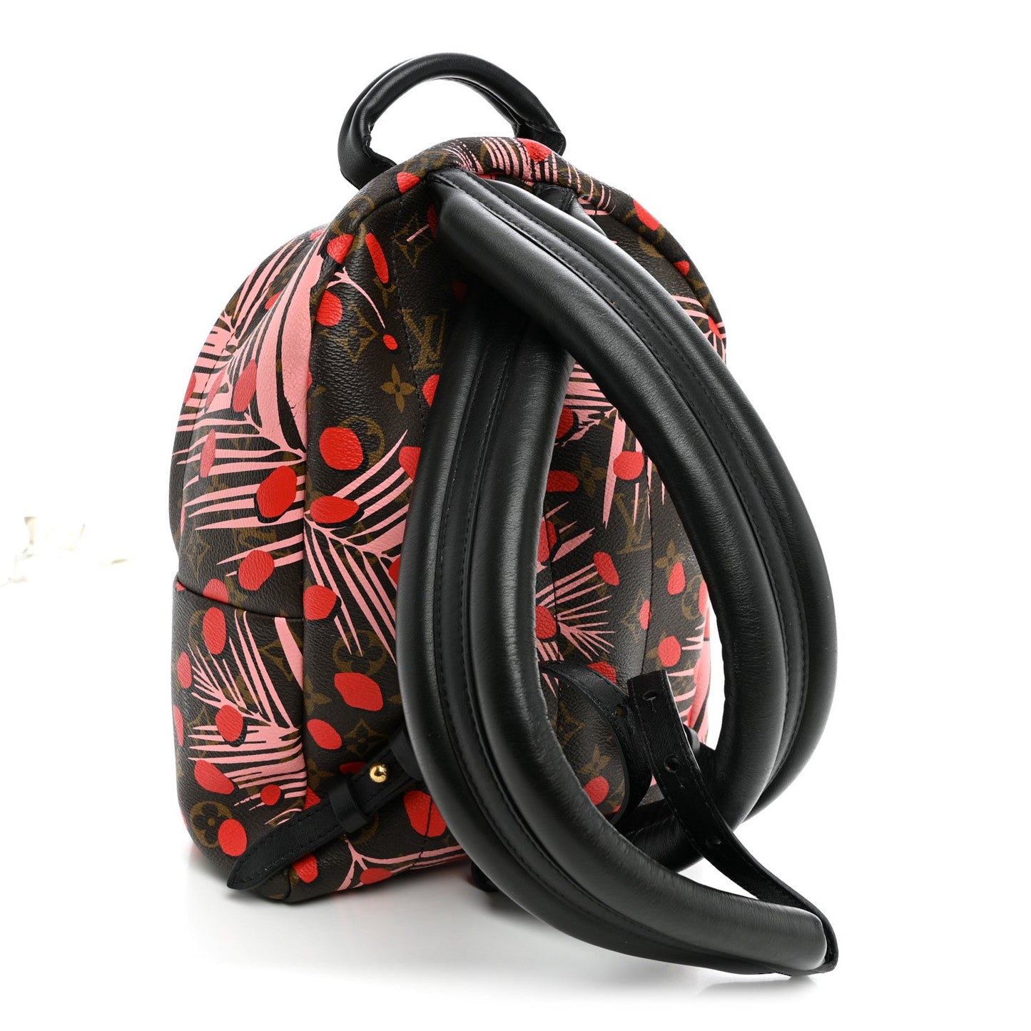 Monogram Jungle Dots Palm Springs Backpack PM Sugar Pink Poppy
