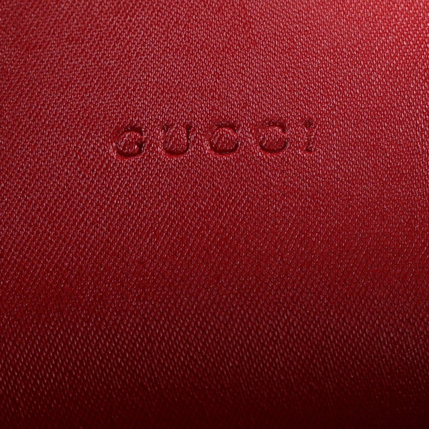 GG Supreme Monogram Medium Reversible Tote Beige Red