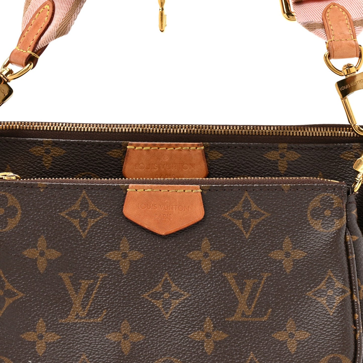 Monogram Multi Pochette Accessories Rose Clair