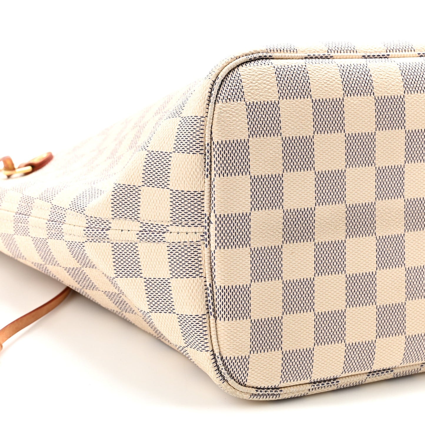 Damier Azur Neo Neverfull MM Rose Ballerine