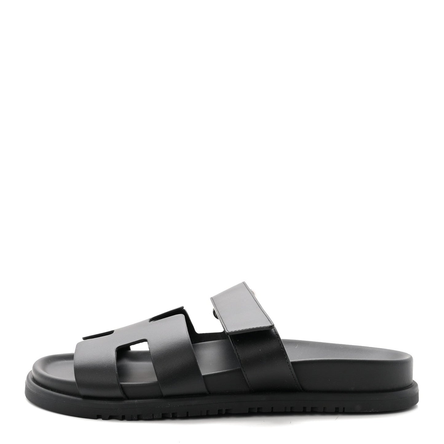 Calfskin Womens Chypre Sandals 39 Black