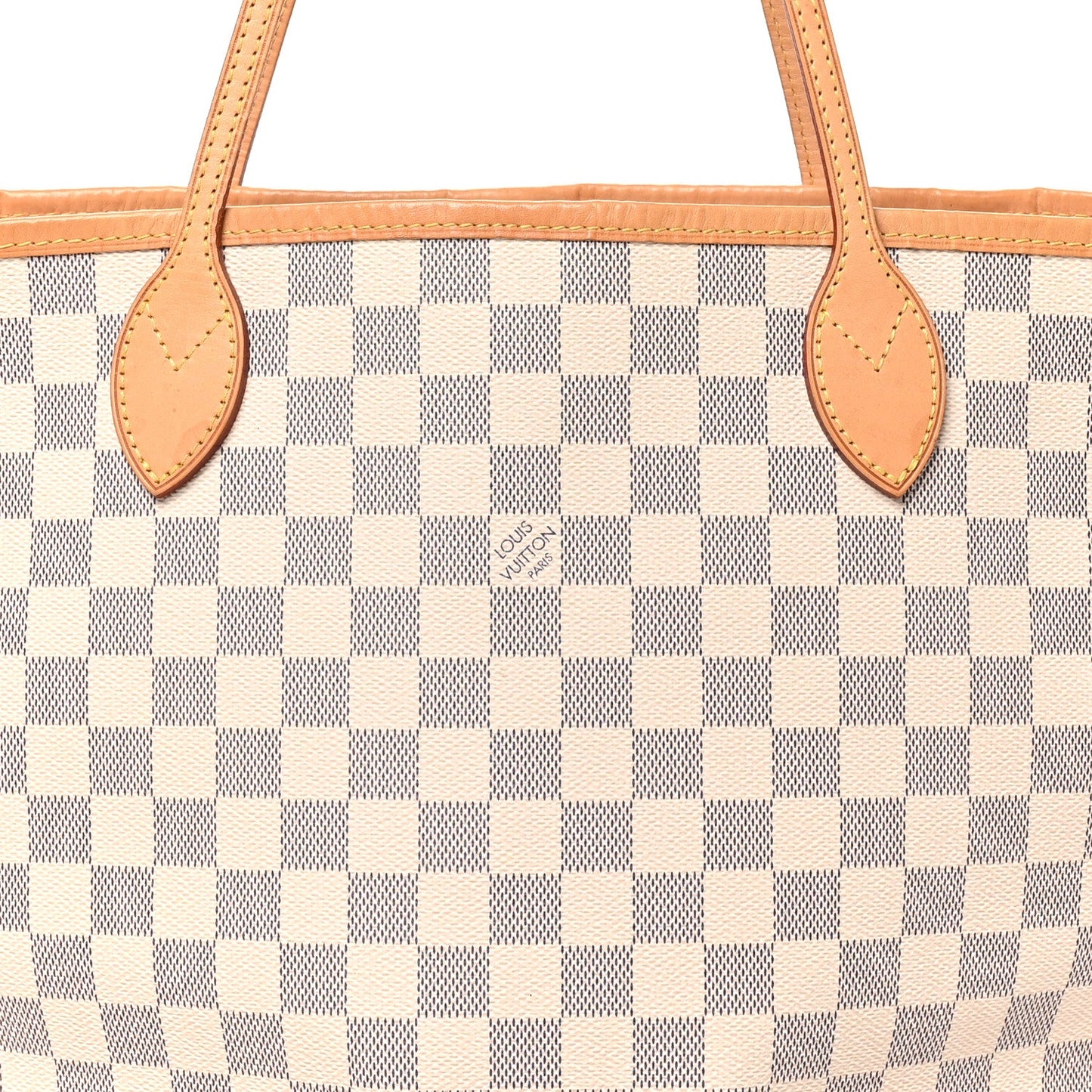 Damier Azur Neo Neverfull MM Rose Ballerine