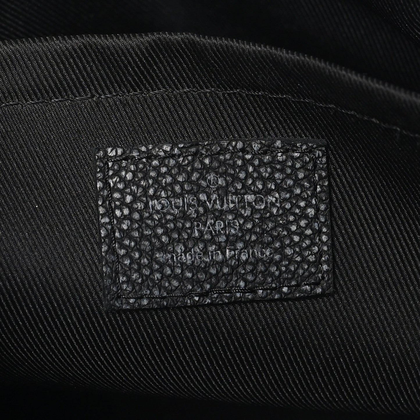 Cowhide Faded Monogram City Keepall Charcoal