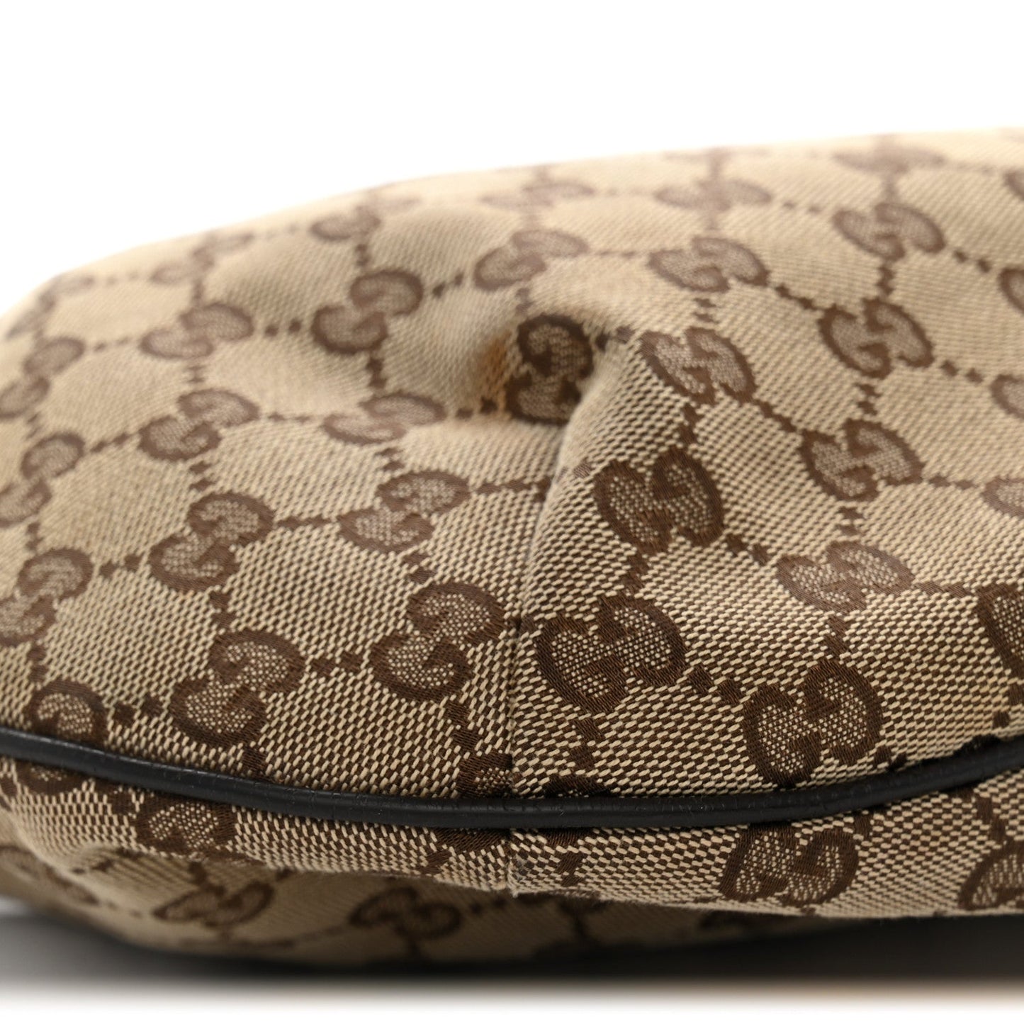 Monogram Medium Half Moon Hobo Dark Brown