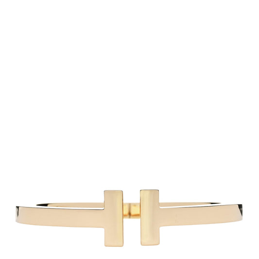 18K Yellow Gold T Square Bracelet