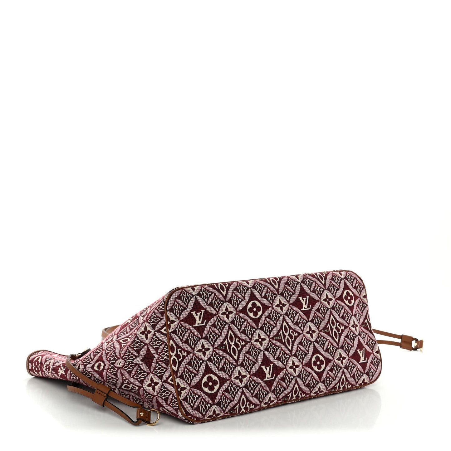 Jacquard Since 1854 Neverfull MM Bordeaux
