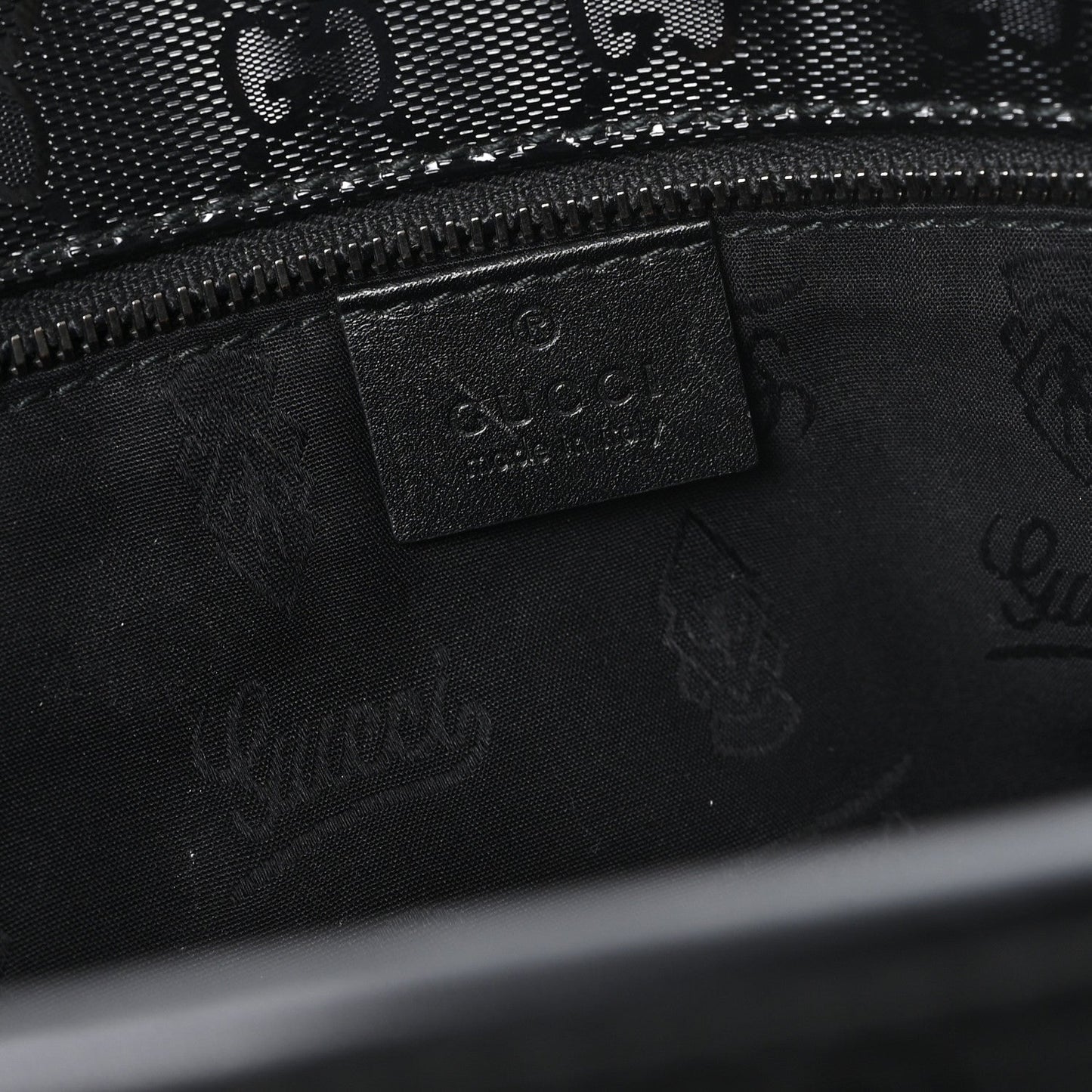 Imprime Monogram Small Joy Tote Black