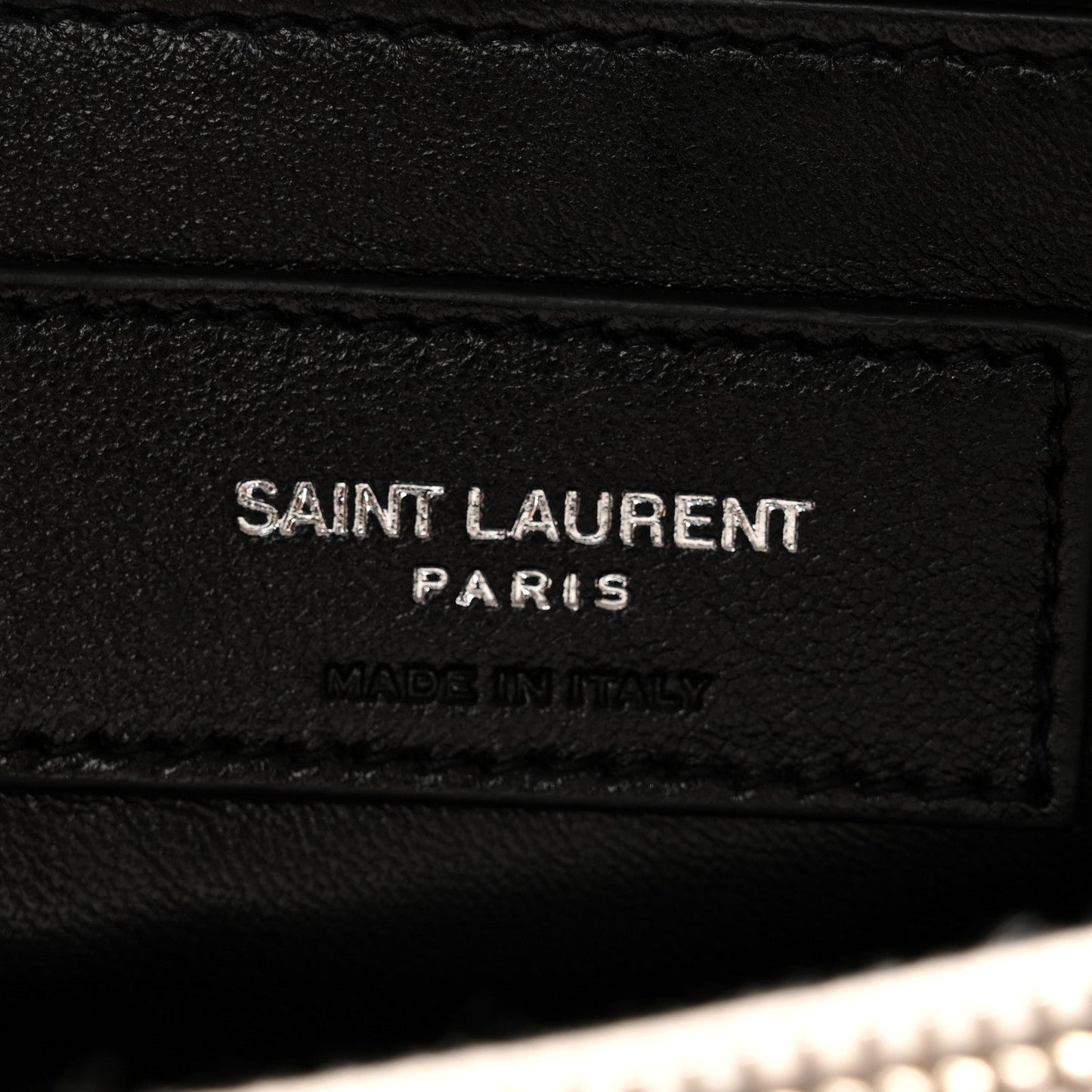 Calfskin Y Quilted Monogram Small Loulou Chain Satchel Ivory