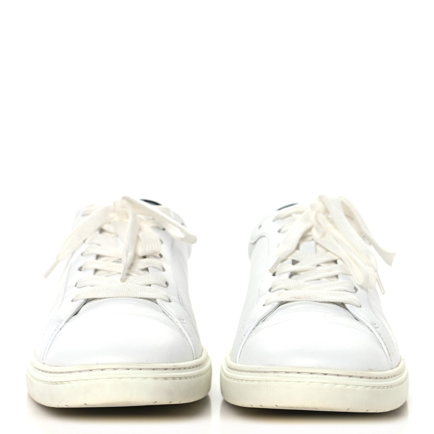 Calfskin Suede Mens Kai Sneakers 43 White Black