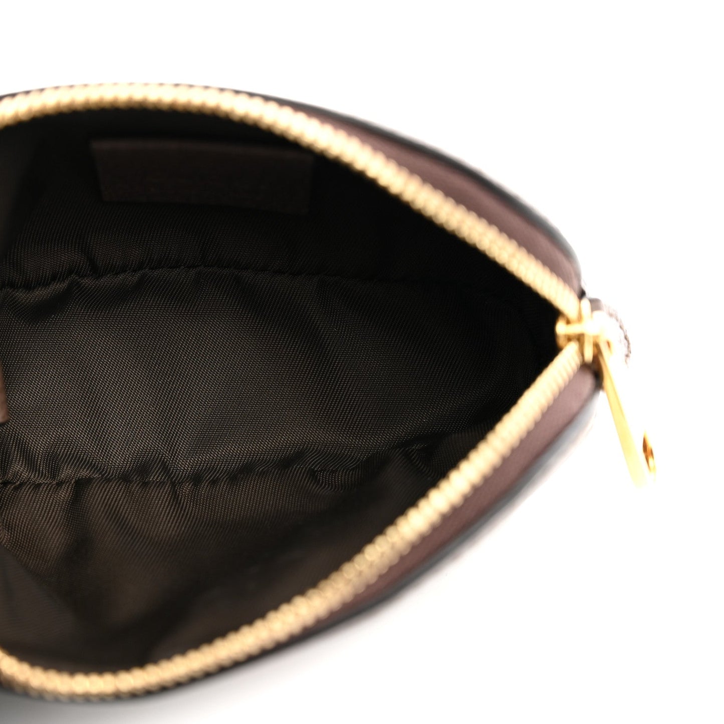 GG Supreme Monogram Web Ophidia Dome Key Pouch Beige New Acero