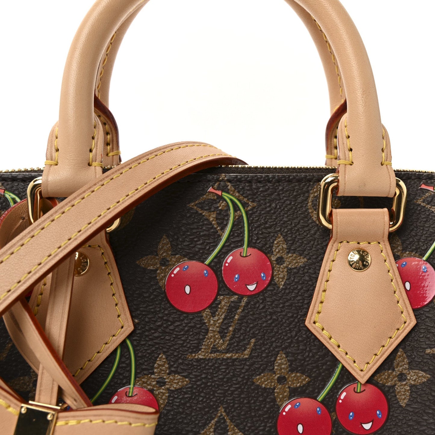 LV X TM Monogram Cerises Speedy Bandouliere 20