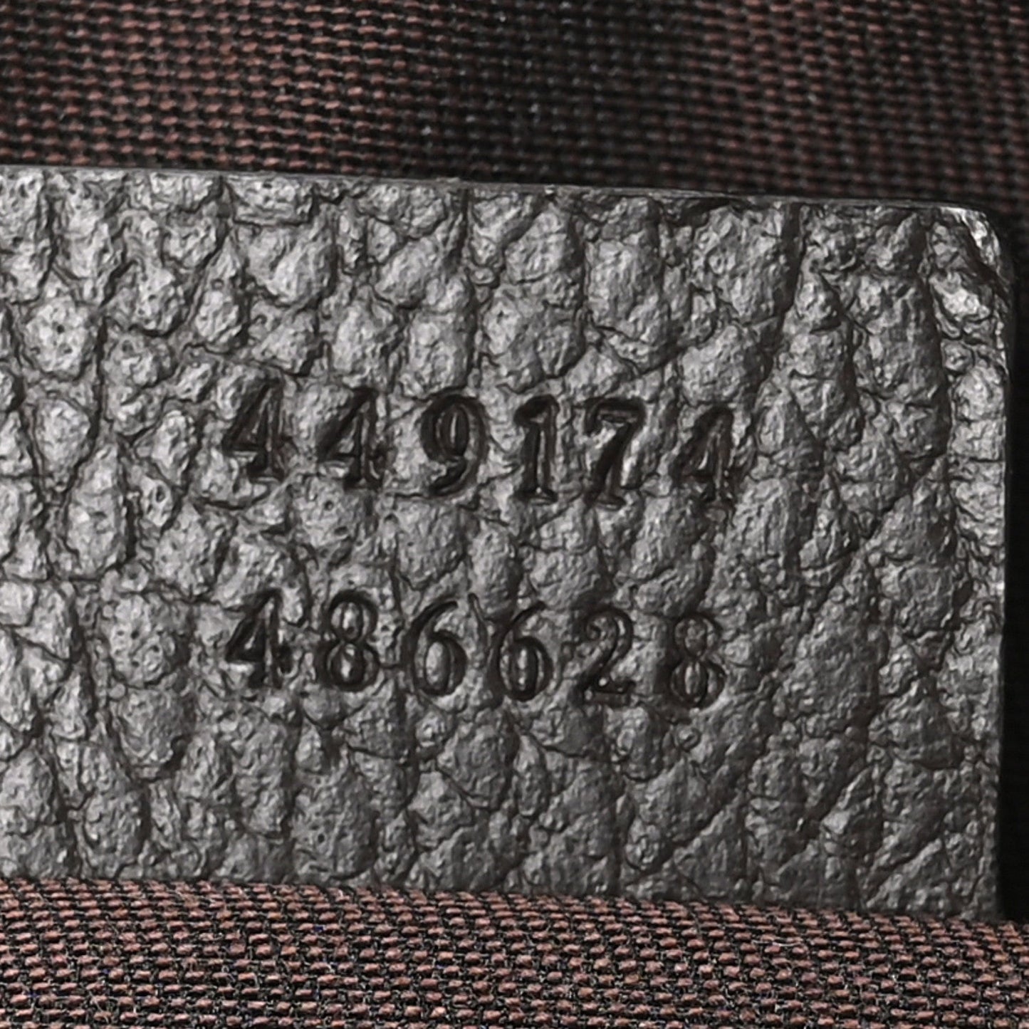 Monogram Belt Bag Dark Brown