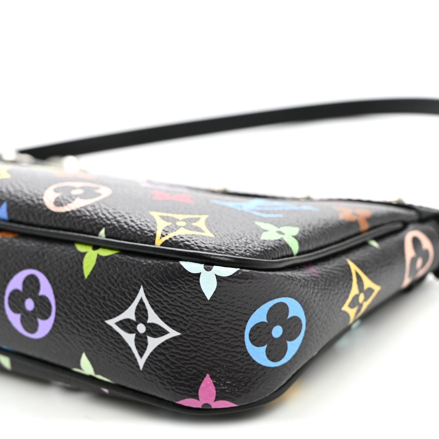 LV X TM Monogram Multicolor Pochette Accessories Black