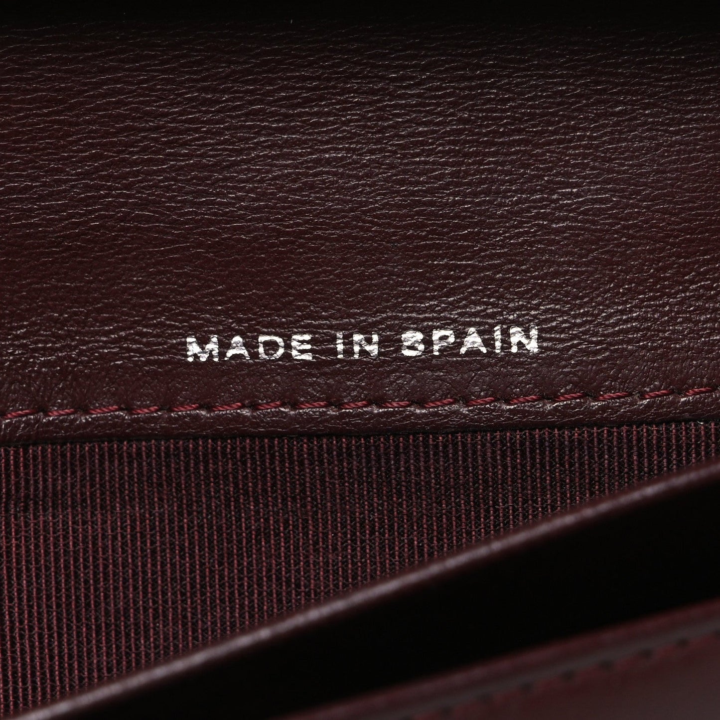 Lambskin Quilted Yen Wallet Black