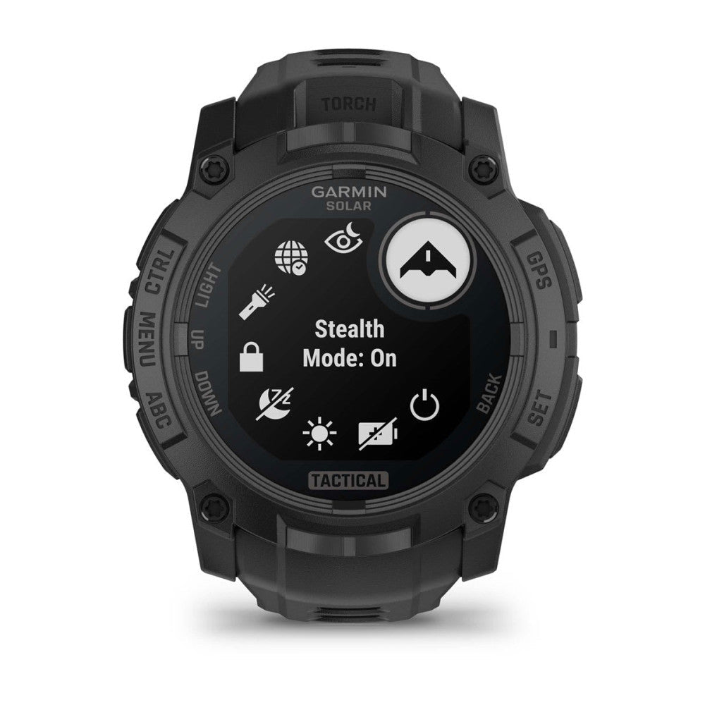 Garmin 010-02935-50 Instinct® 3 – 50 mm, Solar, Tactical Edition Quartz Men's Watch