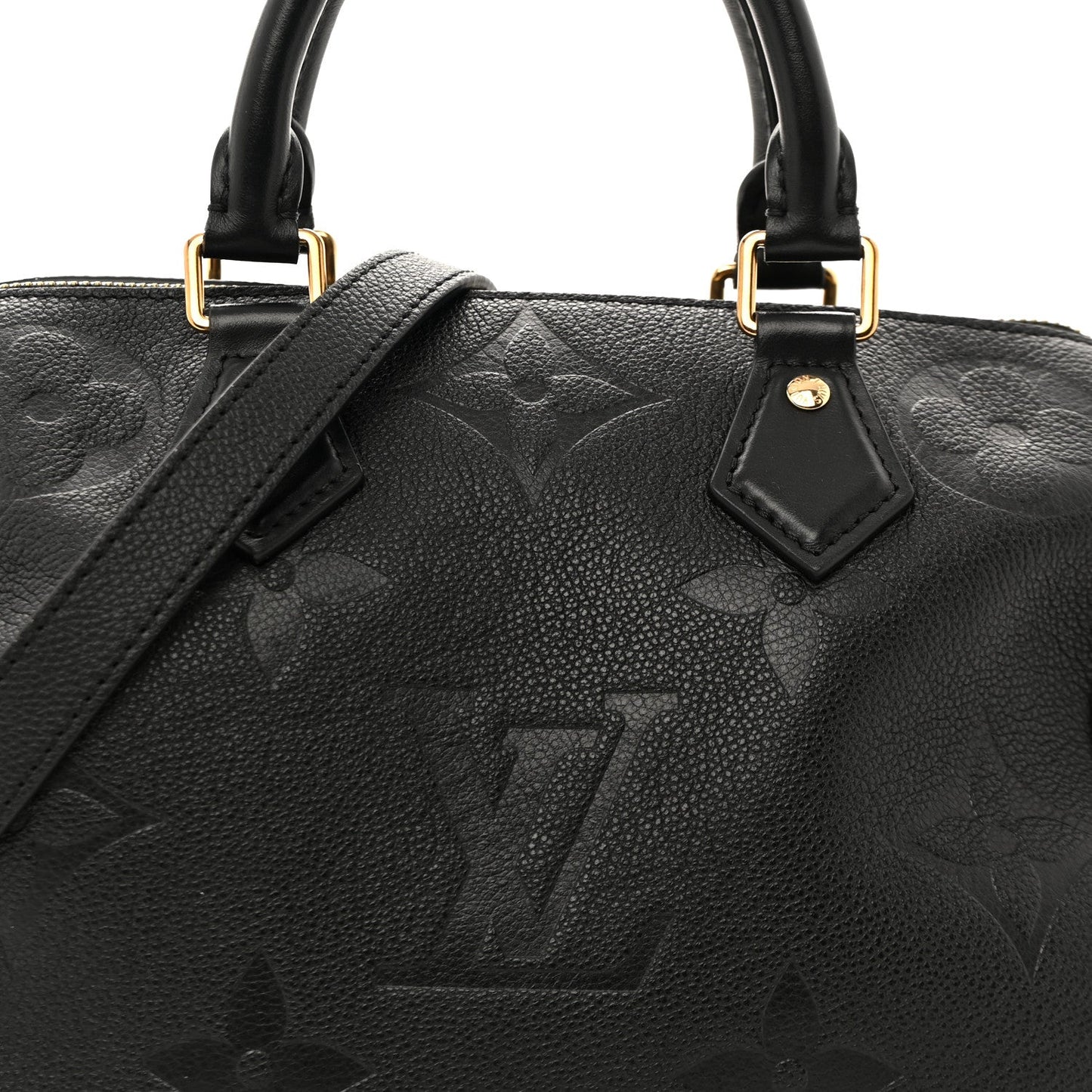Empreinte Monogram Giant Speedy Bandouliere 25 Black