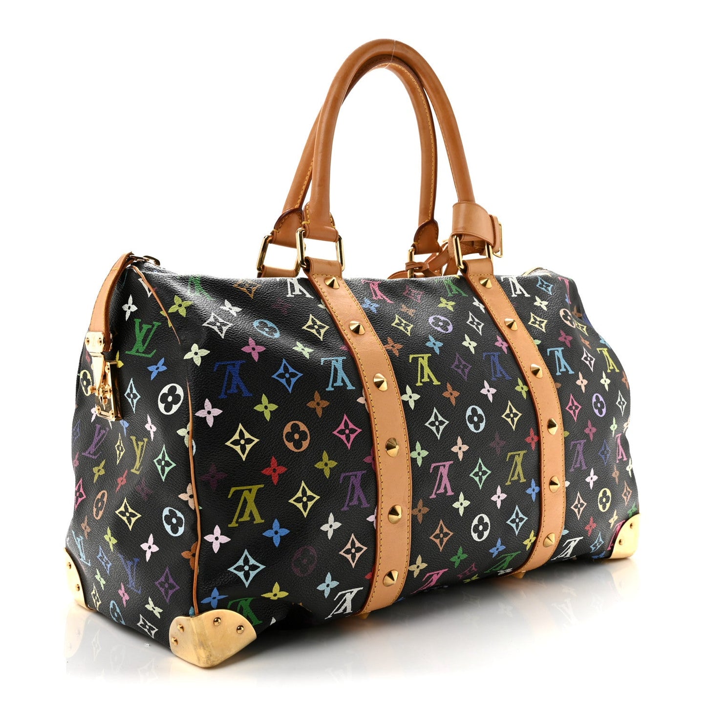 Monogram Multicolor Keepall 45 Black