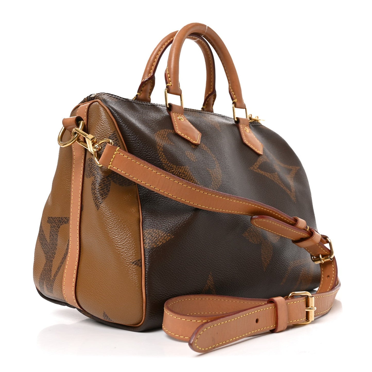 Reverse Monogram Giant Speedy Bandouliere 30