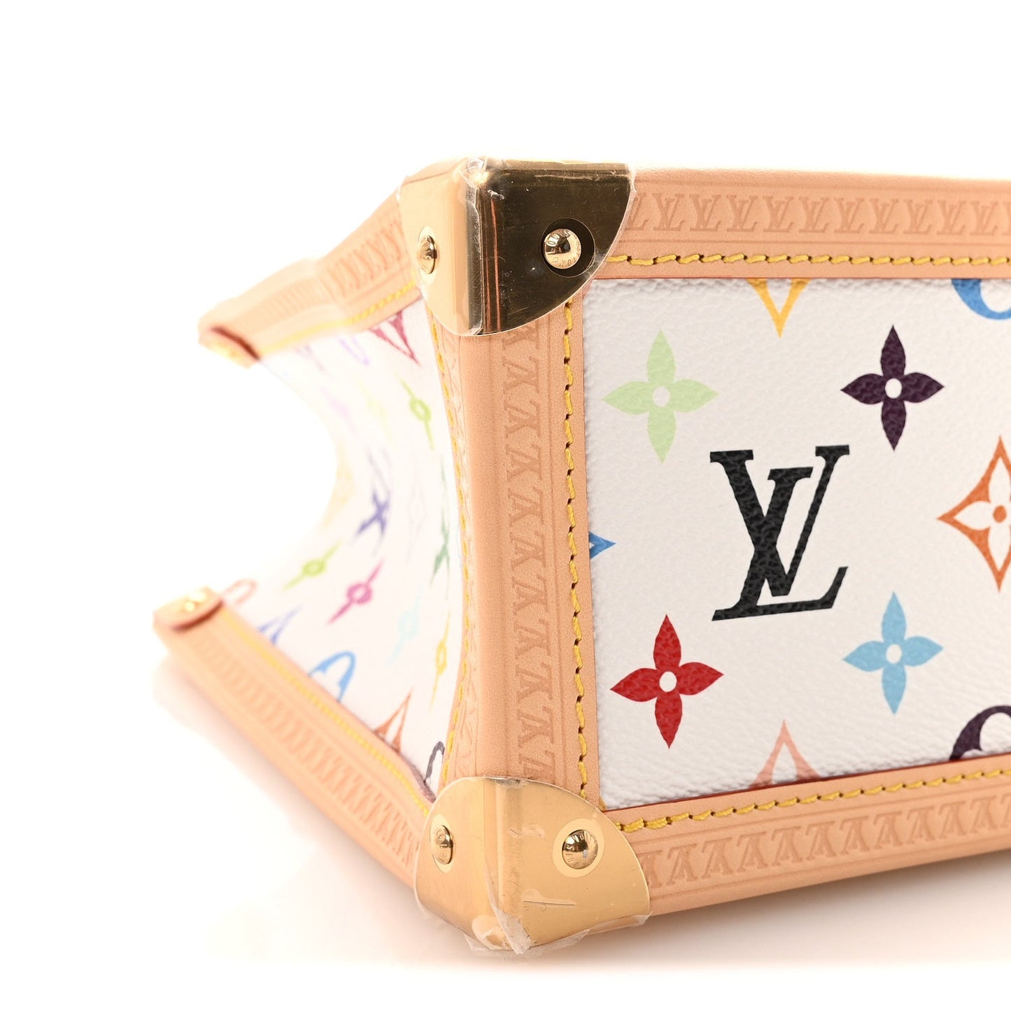 LV X TM Monogram Multicolor Onthego PM White White
