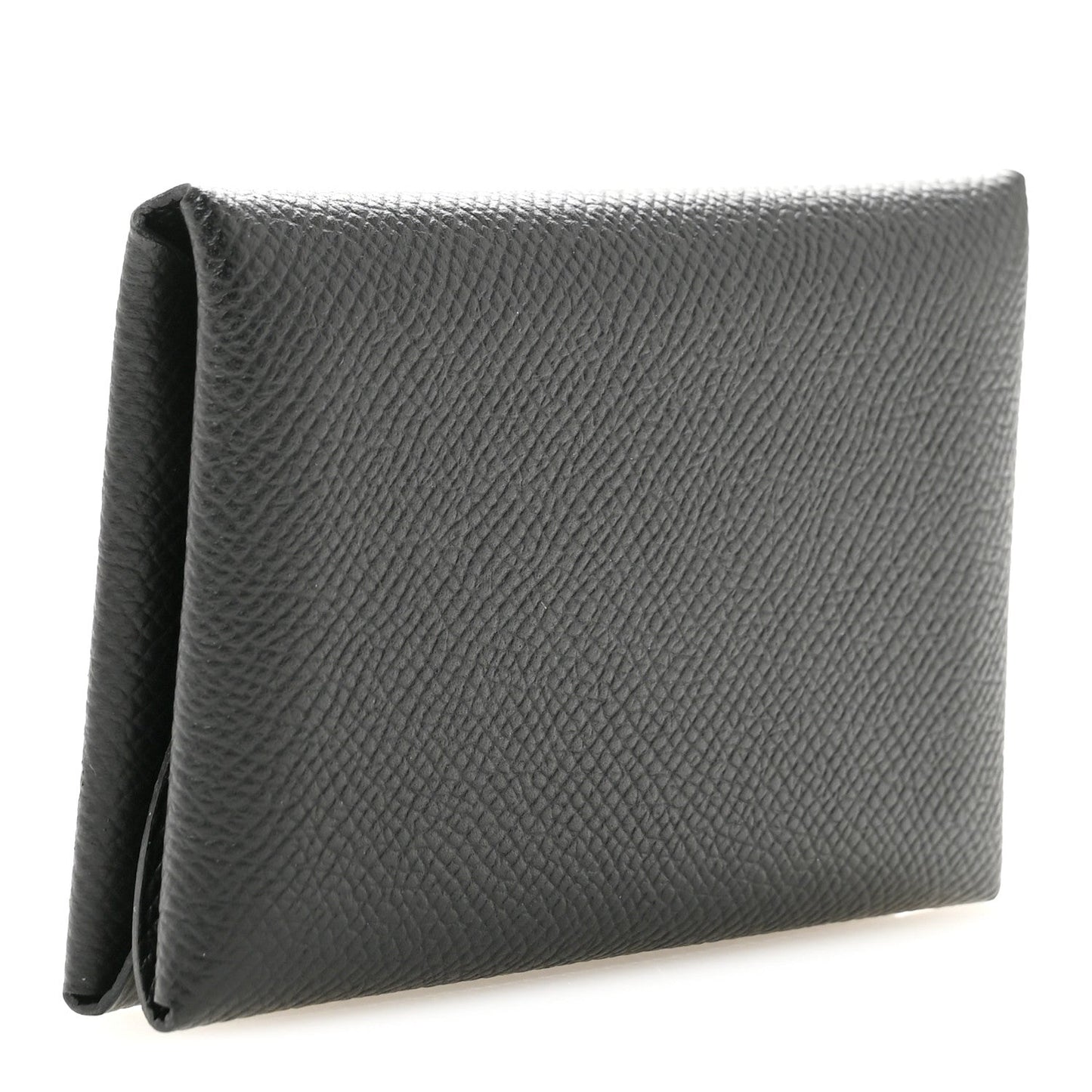 Epsom Calvi Duo Card Case Black