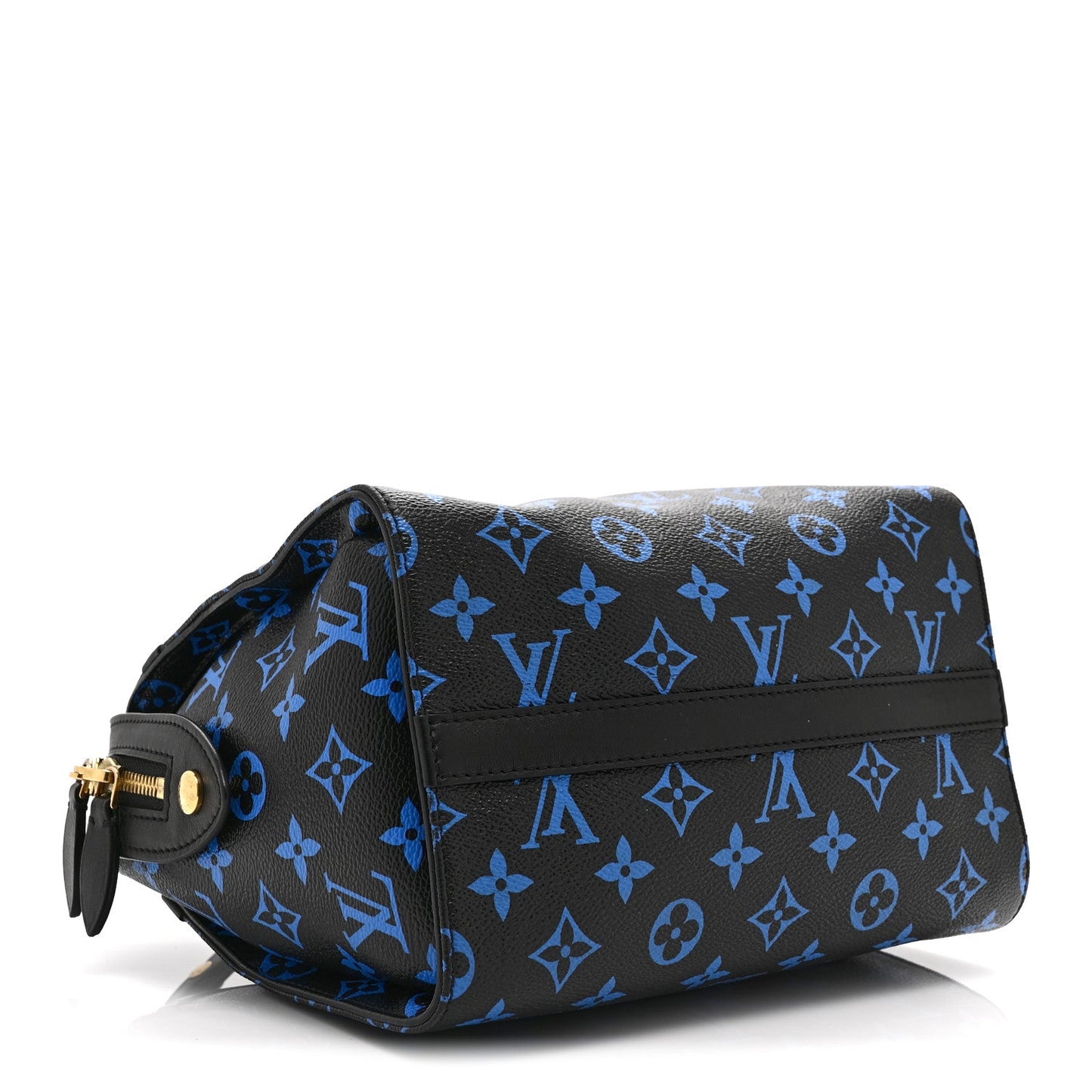 Colored Monogram Speedy Amazon PM Blue Black
