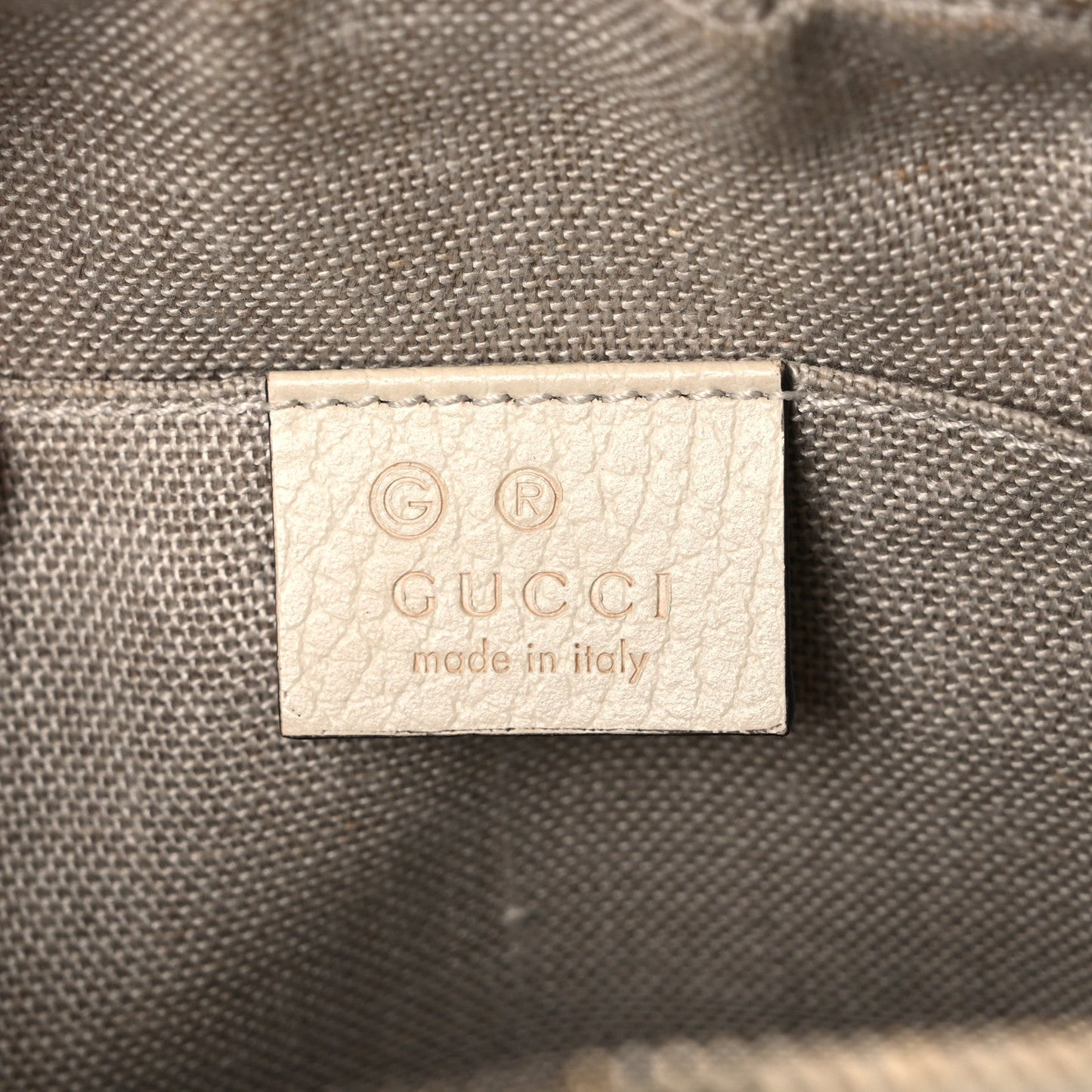Monogram Dollar Calfskin Mini Bree Messenger Bag Beige Ebony Avoire