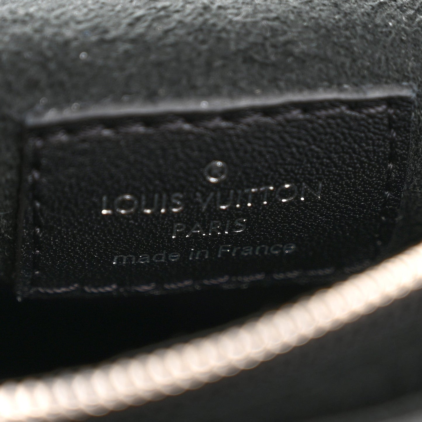 Monogram Kabuki Pochette Black