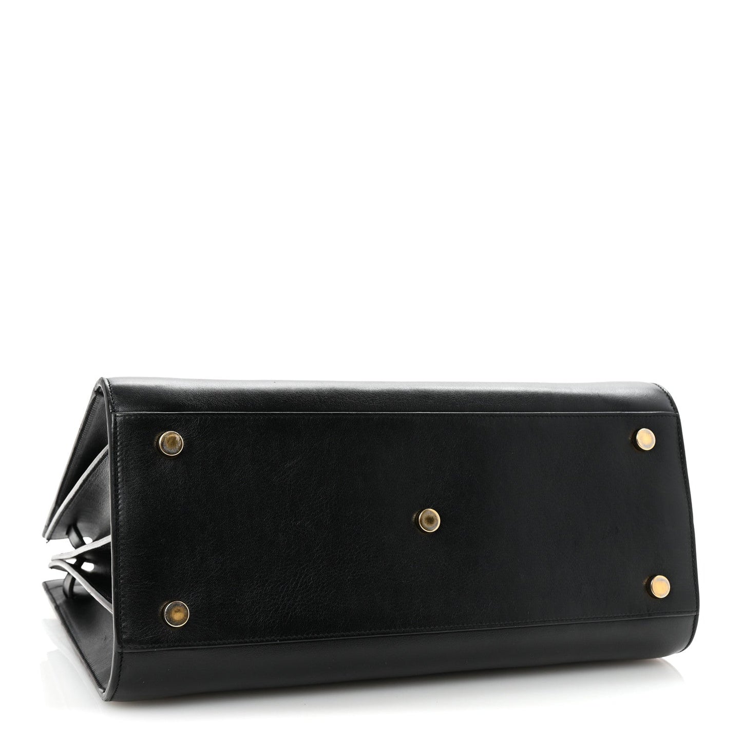 Calfskin Small Sac De Jour Black