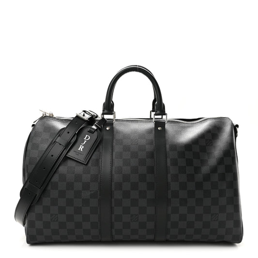 Damier Graphite Keepall Bandouliere 45