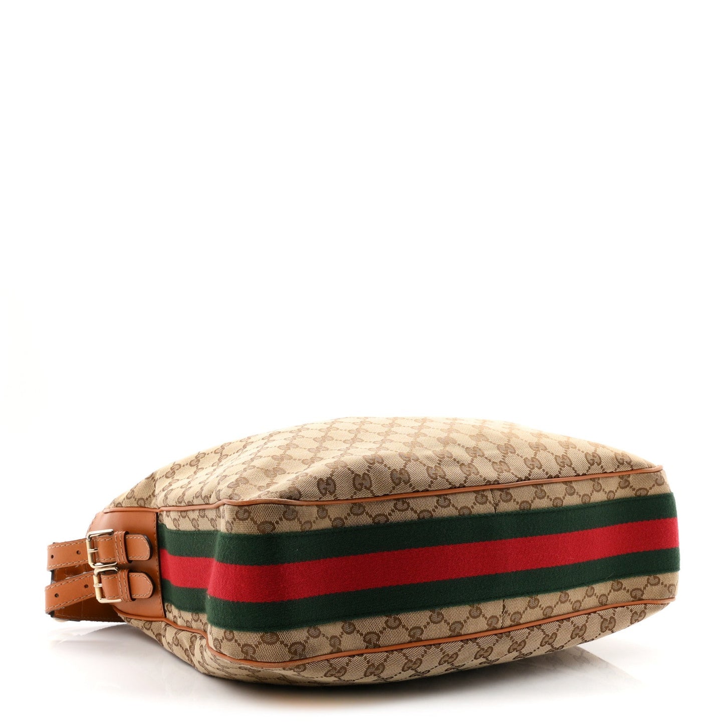 Monogram Medium Heritage Shoulder Bag Light Tobacco